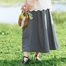 ラクロンダブルガーゼスカート