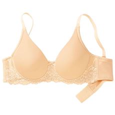 プチバストさんの厚手シームレスカップブラ(ノンワイヤー・フルカップ)(パカパカしにくい)