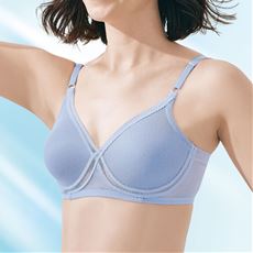 プチバストさんの呼吸するブラ(ノンワイヤー・シームレスフルカップ)