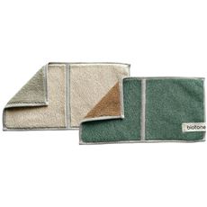 【今治産】ハーフタオルハンカチ(色違い2枚組)