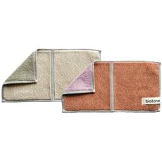 【今治産】ハーフタオルハンカチ(色違い2枚組)