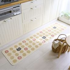 洗えるデザインキッチンマット