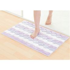 マイクロファイバーバスマット(ドット柄)