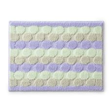 マイクロファイバーバスマット(ドット柄)