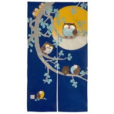 ふんわりアップリケのれん