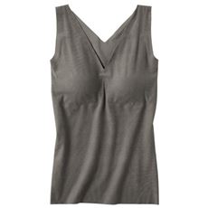  完全無縫製&reg;KIREILABO&reg; ラクしてキュット シェイプブラタンク(パッド付き)(GUNZE)