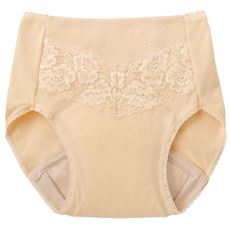 吸水ケアショーツ(尿漏れケアパンツ)(～100CC)(日本製)(はきこみ丈深め)