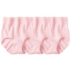 ショーツ・3枚組(デイリーヒップス&reg;)(脇に縫い目のない綿混ストレッチ)(はきこみ丈スタンダード)