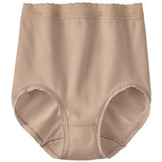 脇に縫い目がないショーツ(デイリーヒップス®)(綿混ストレッチ・はきこみ丈スタンダード)
