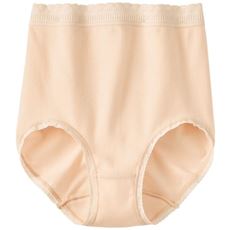 脇に縫い目がないショーツ(デイリーヒップス®)(綿混ストレッチ・はきこみ丈スタンダード)