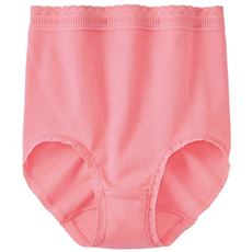 脇に縫い目がないショーツ(デイリーヒップス®)(綿混ストレッチ・はきこみ丈スタンダード)