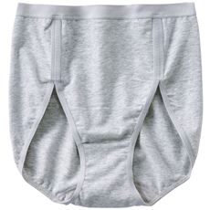 足さばきがよいシンプルゴムショーツ(デイリーヒップス&reg;)(綿混ストレッチ・はきこみ丈深め)