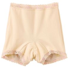 吸水パッド専用の一分丈ショーツ(～10CC)(日本製)(はきこみ丈深め)
