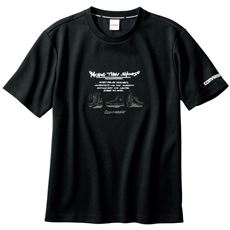 ドライモノクロプリント半袖Tシャツ(コンバース)(吸汗・速乾機能付き)