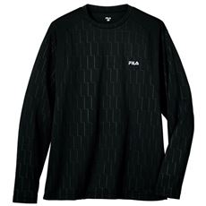 メッシュ切り替え長袖Tシャツ(フィラ)