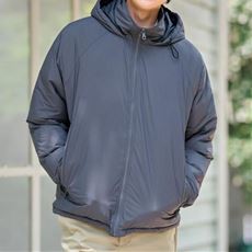 エコダウン・フード収納ブルゾン