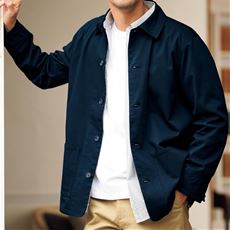 変わり織ドビーストレッチ・ジャケット