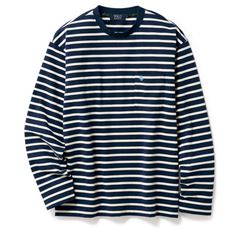 無地&ボーダーロンT(POLO BCS)