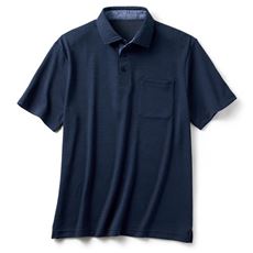 Wフェイスポロシャツ(半袖)