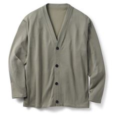 Wフェイスカーディガン