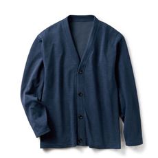 Wフェイスカーディガン