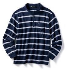 ハーフジップトレーナー