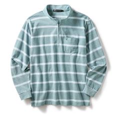 ハーフジップトレーナー