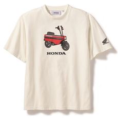 プリント半袖Tシャツ(HONDA)