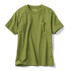 【男女兼用】綿100%クルーネックTシャツ(半袖)