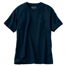 綿100%クルーネックTシャツ(半袖)