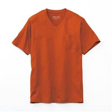 【男女兼用】綿100%VネックTシャツ(半袖)