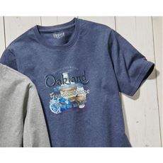 綿100%プリントTシャツ(半袖)