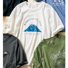 ドライ・接触冷感・プリントTシャツ(吸汗・速乾機能付き)
