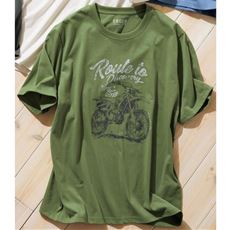 ドライ・接触冷感・プリントTシャツ(吸汗・速乾機能付き)