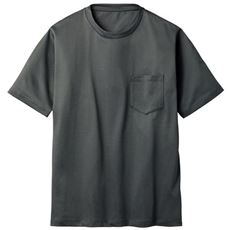 汗ジミ防止・胸ポケット付きTシャツ(半袖)