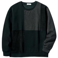 パネル切替クルーネックカットソー