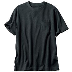 綿100%カノコクルーネックTシャツ(半袖)