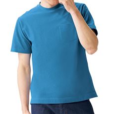 綿100%カノコクルーネックTシャツ(半袖)