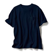 リンクスジャカードクルーネックTシャツ(半袖)
