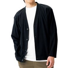 楊柳素材・Vネックカーディガン(Tシャツ付)