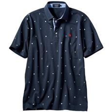 サッカー総柄ポロシャツ(POLO BCS)