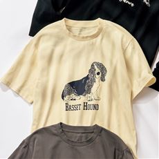 綿100%プリントTシャツ(半袖)