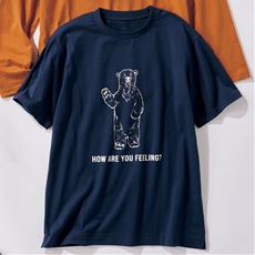 綿100%プリントTシャツ(半袖)