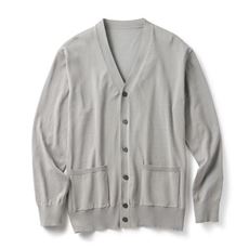 接触冷感・ドライ・ニットカーディガン