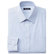 吸汗速乾機能付き ニット素材で動きらくらくな形態安定Yシャツ(レギュラー衿)