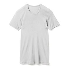 綿混丸首半袖インナー2枚組(SARARI MAGIC)