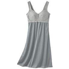 綿混ブラ付きスリップ(ノンワイヤー)