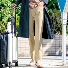 ニットデニムストレートパンツ(スマートニットジーンズ)(全方向ストレッチ・やわらか・選べる4レングス・洗濯機OK・1年中はける)