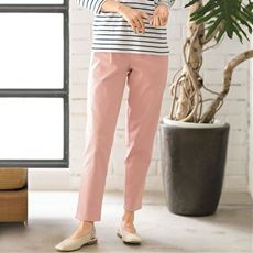 レディース テーパードパンツ ピンク系 通販 セシール Cecile