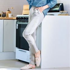 サマーハイパーストレッチふとももゆったりパンツ(UVカット・接触冷感・洗濯機OK・節電対策)
